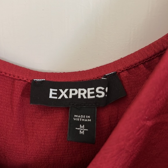 Express maroon top size medium - Picture 4 of 5